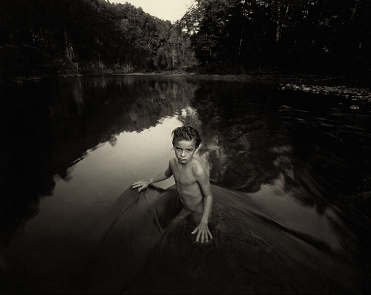 The last time Emmett modeled nude, 1987