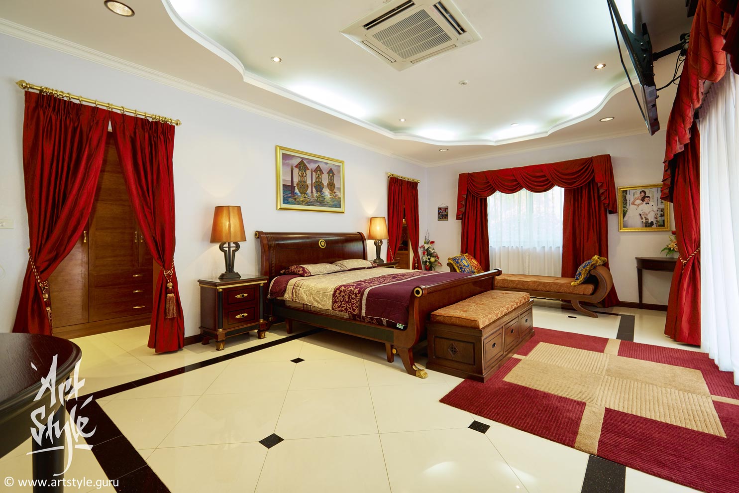 Example of interior shooting (private villa)