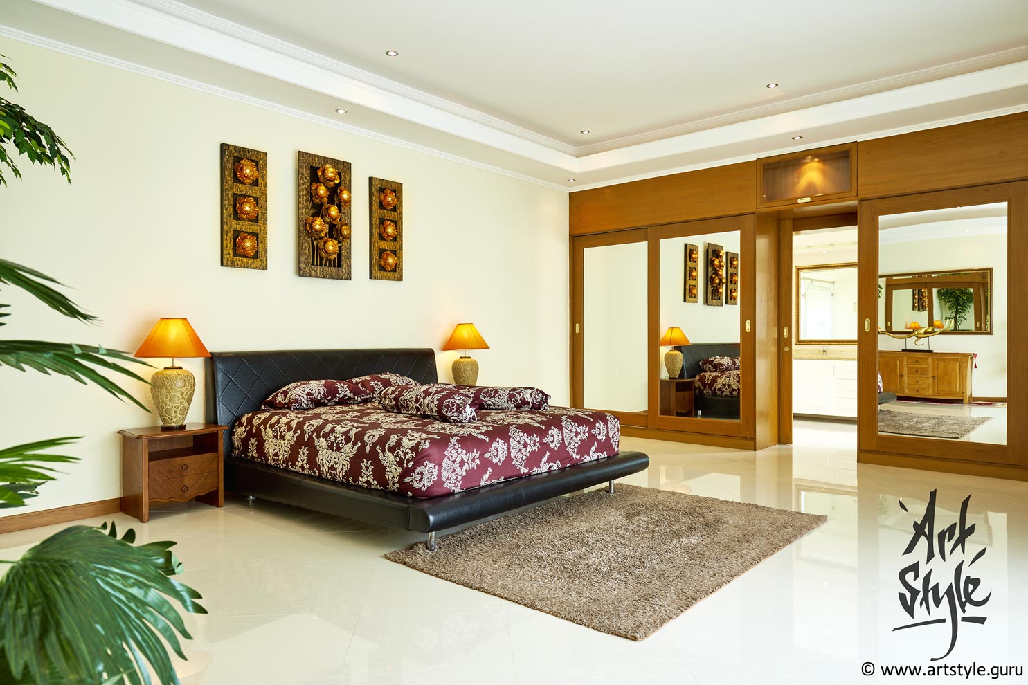 Example of interior shooting (private villa)