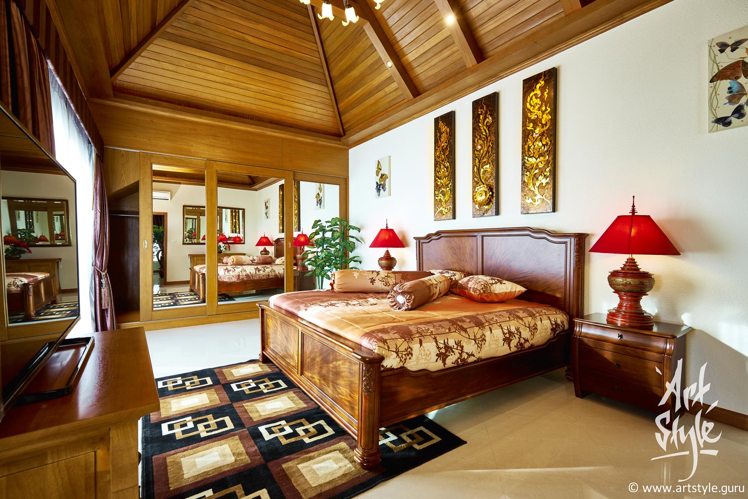 Example of interior shooting (private villa)
