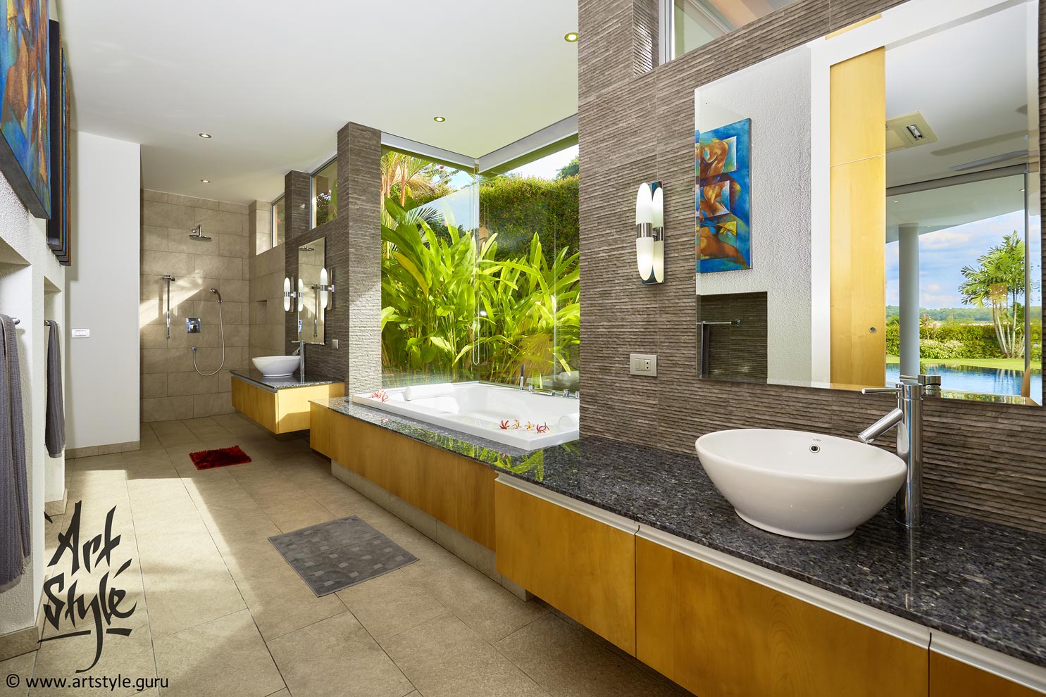 Example of interior shooting (private villa)