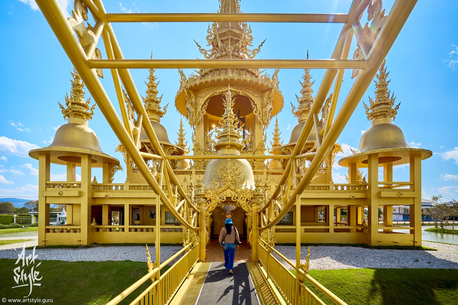 Ganesha Exhibition Hall, White Temple (Wat Rong Khun), Chiang Rai, Thailand.
