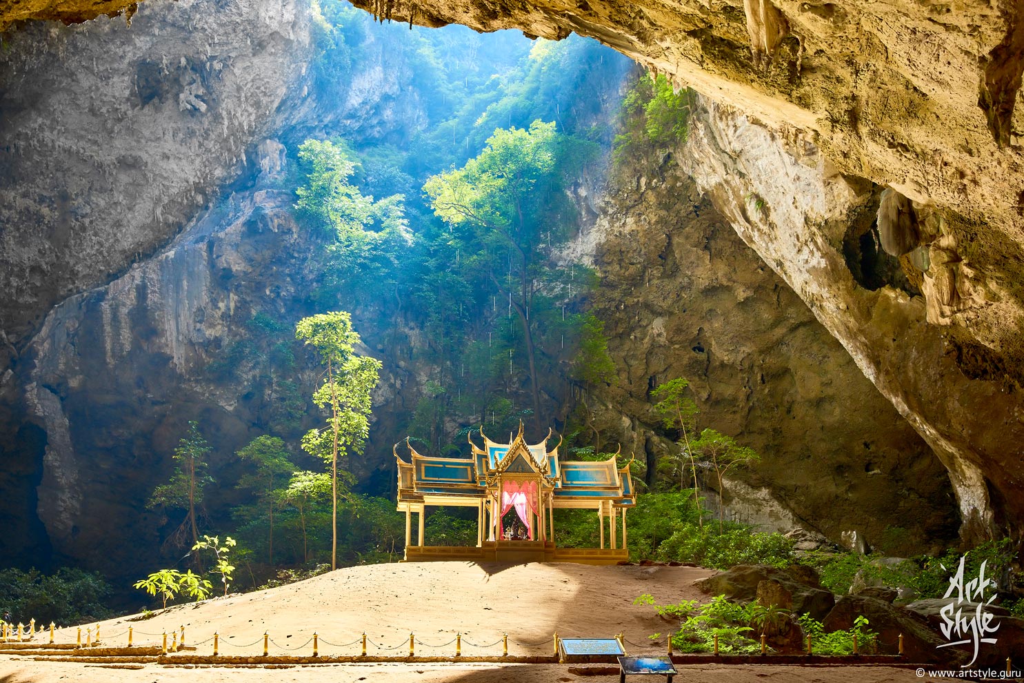 Phraya Nakhon Cave, Khao Sam Roi Yot National Park, Thailand.