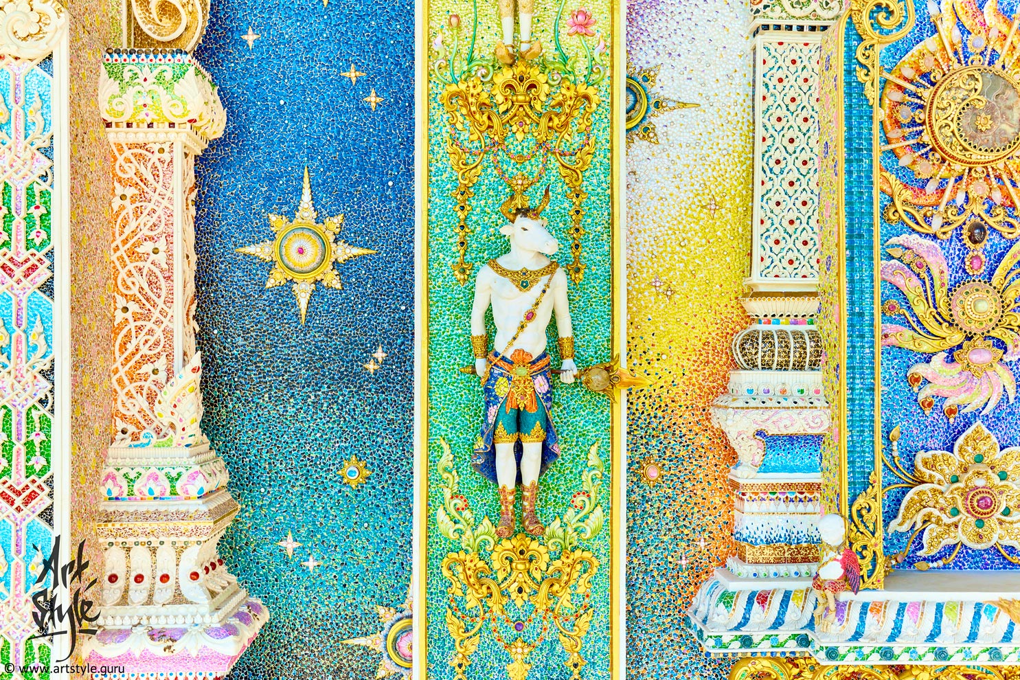 Wat Pariwat Ratchasongkram, Bangkok, Thailand.