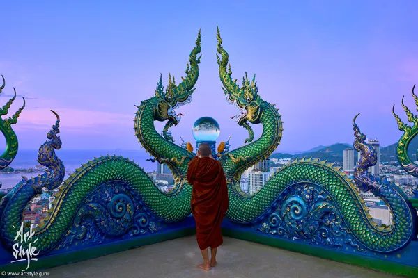 Urbi et Orbi — observation deck, Si Racha, Thailand.