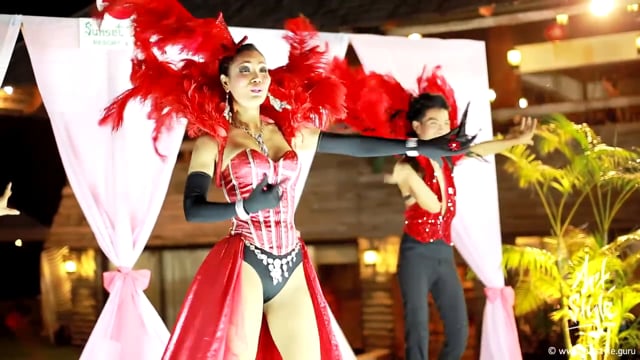 Evening wedding show from 2 hours of shooting (720p)